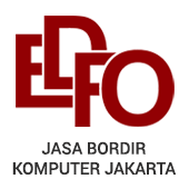 logo jasa bordir komputer jakarta edfo